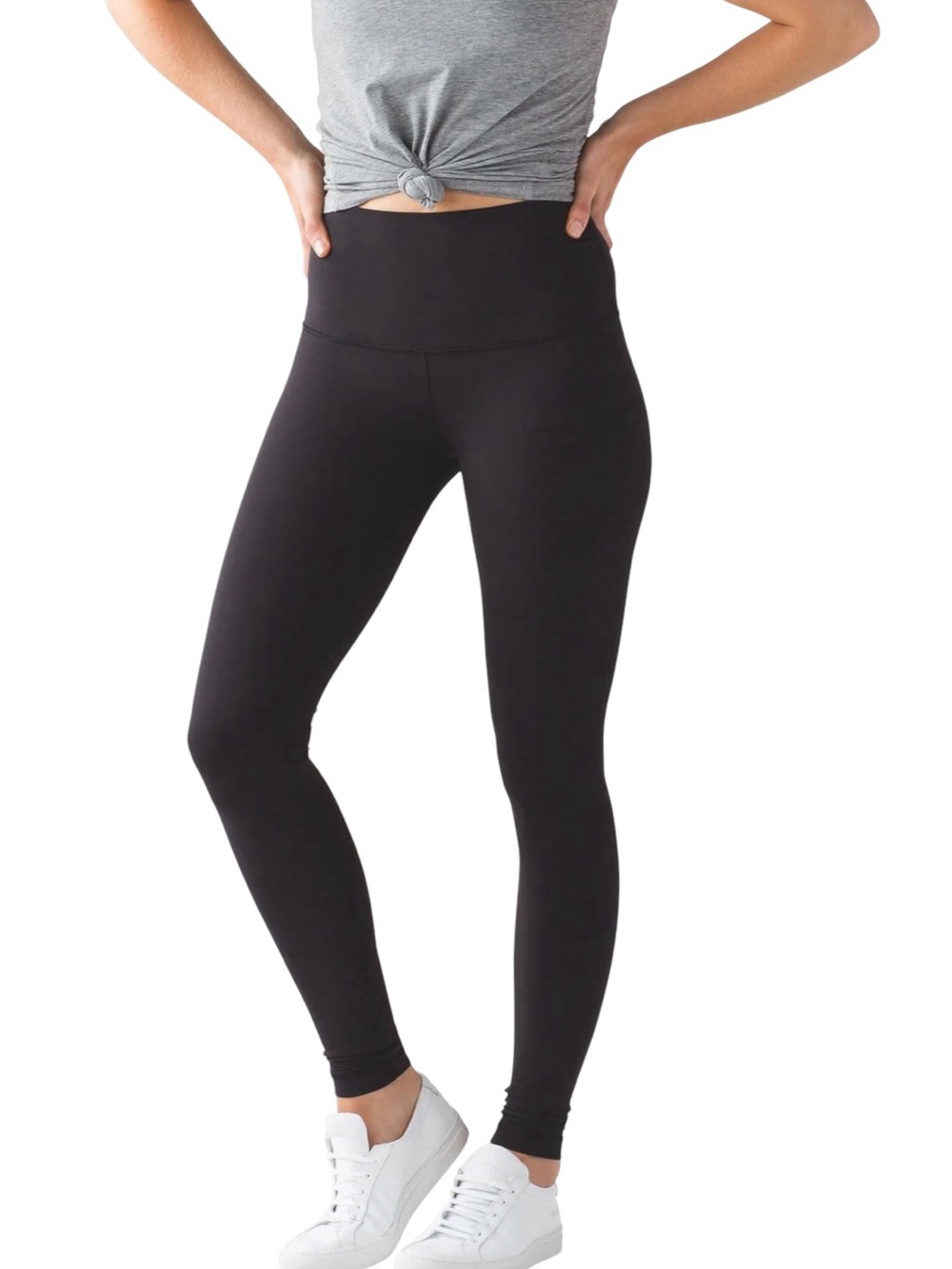 EUC Sweetflexx Resistance High-Rise Side Pockets Black Women's Leggings Sz 8